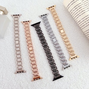 สายนาฬิกาโลหะหรูหรา รุ่น U Chain สแตนเลสสตีล สำหรับ <span class=keywords><strong>Apple</strong></span> IWatch 45 มม. Ultra 49 มม. S10 98765 - Product Image 2