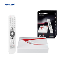 Topleo Set Top Box, Centro de Transmisión de Video Inteligente con Android, Reproductor Multimedia Electrónico con Red WiFi, TV Box