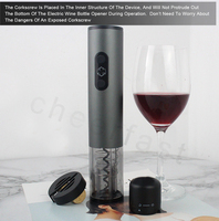Cheerfast Factory – ouvre-bouteille de vin électrique, boîte-cadeau magnétique noire, le meilleur choix pour les cadeaux, Offre Spéciale