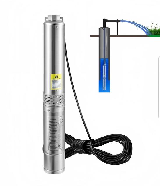 4SDM8T Series Industrial Irrigation Deep Well Submersible Pump 1HP/1.5HP/2HP/3HP/7.5HP 220V/50Hz 380V/50HZ OEM Supported