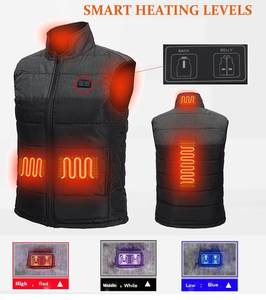 Chaleco Térmico Inteligente Unisex 2025, Chaqueta sin Mangas con Cuello Alto, Abrigo Calefactable Informal de Invierno para Hombre y Mujer - Product Image 5