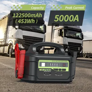 YESPER MONSTER X2 5000 A Spitzenstrom mit 122500 mAh lifepo4 batterie Auto-Starter für Traktor