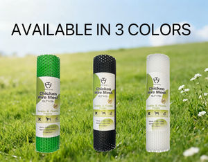 Multi colore <span class=keywords><strong>PVC</strong></span> di plastica esagonale 15.7 pollici * 10ft rete di rete per il giardino scherma pollaio agricolo barriera - Product Image 6