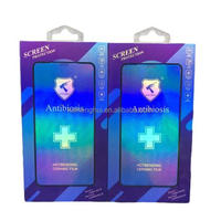 Boîte carrée en papier haute transparence 9H pour protecteur d'écran iPhone 13 12 11 X/XS 5,8 pouces