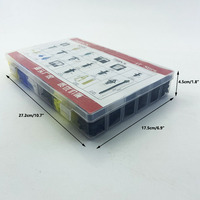 730 pièces Clips de retenue de voiture panneau en plastique universel doublure intérieure pare-chocs attache retenue Rivet ensemble attaches à poussoir