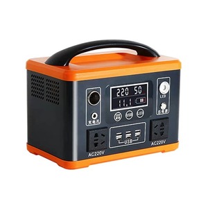แบรนด์แท้ 300W 600W แหล่งจ่ายไฟเคลื่อนที่สำหรับตั้งแคมป์กลางแจ้ง ชาร์จด้วยพลังงานแสงอาทิตย์ แบตเตอรี่ลิเธียมความจุสูง สถานีพกพา - Product Image 5
