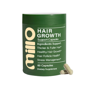 כמוסות ג'לטין קשות לקידום צמיחת שיער טבעית למבוגרים, תמצית תה ירוק, ניתן להשתמש כתוסף תזונה, לא לנשים בהריון - Product Image 2