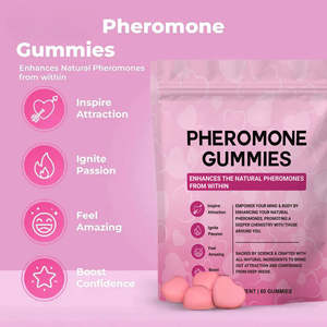 Pabrik grosir pheromon Gummies permen suplemen serat makanan untuk kencan sosialisasi aman untuk dewasa wanita hamil - Product Image 3