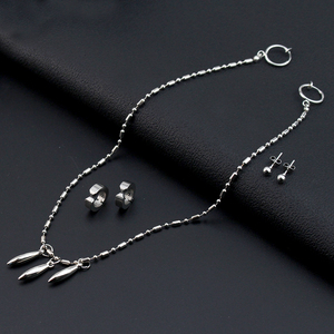 Accessoire d'animation Anime Cos <span class=keywords><strong>Miyamura</strong></span> Izumi : Boucles d'oreilles à clip avec chaîne, style punk, bijoux cool pour homme, ensemble d'accessoires - Product Image 3