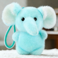Porte-clés en peluche animal mignon et parfumé, breloque de sac d'aromathérapie douce perlée pour les commandes en gros de magasins de cadeaux et importateurs