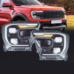 ไฟหน้า LED สำหรับรถฟอร์ด เรนเจอร์ T9 ปี 2023+ ชุดไฟหน้าดัดแปลงพร้อมไฟ DRL ชุดแต่งภายนอกรถยนต์ อุปกรณ์ตกแต่งกันชนหน้า - Product Image 6
