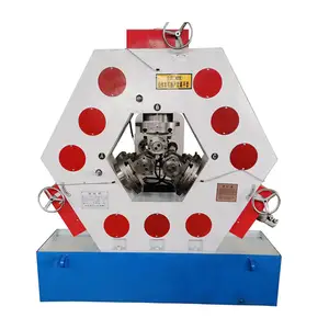 Werkseitige dreiachsige hydraulische CNC-Walz maschine mit Hohl gewinde und dünnwandiger Rundstahl-Rändel maschine