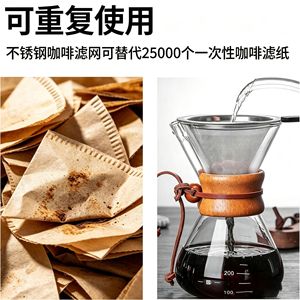 กรวยกรองกาแฟสแตนเลสแบบใช้ซ้ำได้สำหรับเคมีเม็กซ์ ฮาริโอ วี 60 02 03 ดีไซน์ทันสมัยสไตล์เรียบง่าย - Product Image 4