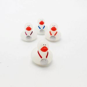Custom Logo Wholesale Exclusive Supply PVC Children's Water Play <b>Dolls</b> 5-7 Years Squeeze-sounding Luminous Little Yellow Duck - Product Image 4