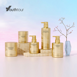 Emballage de soins de la peau de luxe YTI, pot en PP à double paroi de 250 g et 450 g pour cosmétiques, beurre corporel, masque capillaire, lotion corporelle avec couvercle à vis - Product Image 4