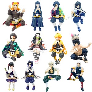 ฟิกเกอร์แอคชั่นฟิกเกอร์ PVC อสูร KADO-Nezuko zentomyoka Giyuu สไตล์ใหม่สำหรับเป็นของขวัญสำหรับเด็ก - Product Image 1