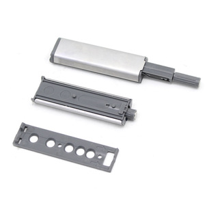Dispositif de rebond pour porte d'armoire à poignée gauche, coque métallique, éjecteur dissimulé, réglable, quincaillerie en acier inoxydable - Product Image 1