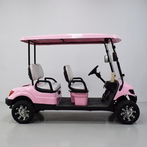 Voiturette de golf électrique à grande vitesse 4 places homologuée <span class=keywords><strong>DOT</strong></span>, homologuée pour la route, avec batterie au lithium, véhicule électrique pour adultes - Product Image 4