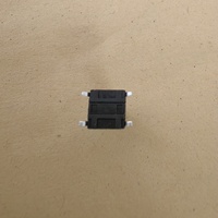 Interruptor Táctil TC-0606AL, 0.1A, 12VDC, 100000 Ciclos, 1.6N, SMD, 4 Pines, RoHS, Mini Interruptor Táctil Cuadrado de 6mm, Interruptor Táctil SMD para PCB