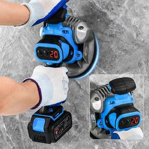 Vibrateur de carrelage blanc de grande batterie 21V avec coupe d'aspiration pour la pose de carrelage de grand format - Product Image 2