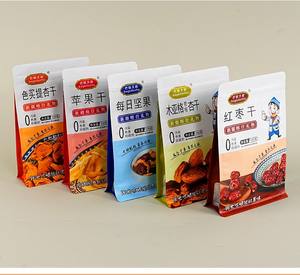 Bolsas a prueba de olores con ocho lados sellados, bolsas resellables con bolsa de aluminio, bolsas sellables con base para envasado de alimentos, MOQ bajo - Product Image 4