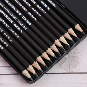 2H-8B croquis 12 ensembles <span class=keywords><strong>de</strong></span> fabricants <span class=keywords><strong>de</strong></span> peinture peinture directe crayon en bois - Product Image 5