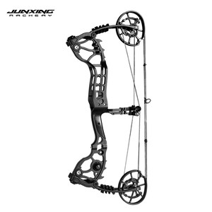Arc à double usage Junxing Weilong Villain, arche <span class=keywords><strong>composite</strong></span> à flèches courtes en acier, pour tir à l'arc en plein air, pêche, chasse, plus rapide - Product Image 5