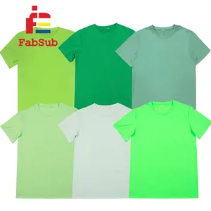 Super Soft US Size Blank Shirts Kids Unisex 190 GSM Cotton Feel Like 100% polyester T Shirt Sublimation Blank Kids Shirts