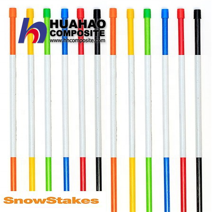 Fiber de verre Marqueur D'allée Neige Jeu Solide et Durable