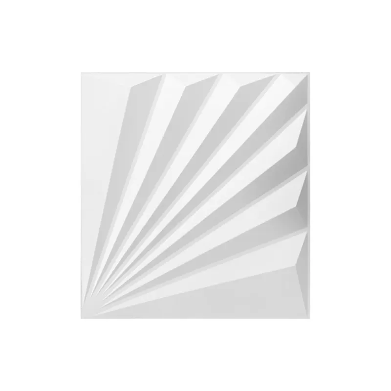 Modern 3D Wall Panels for Decorative Modern Design White Wallpaper Waterproof 3D Wall Sticker