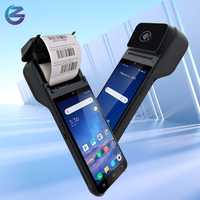 Android 13.0 High Performance Touch Screen 10-CORE  Mobile 4G Android 12.0 POS System with NFC & Printer
