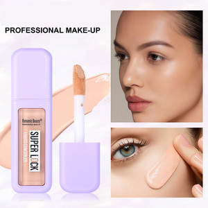 Paleta de <span class=keywords><strong>Corrector</strong></span> de 6 Colores, Cobertura para <span class=keywords><strong>Ojeras</strong></span>, Hidratante, Sin Residuos, Resistente al Agua, Larga Duración, <span class=keywords><strong>Corrector</strong></span> Facial, Botella Morada - Product Image 6