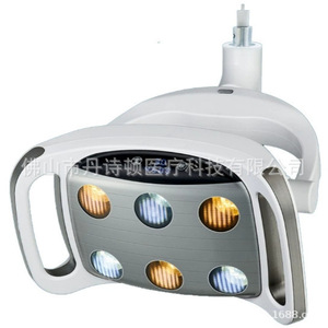 Lámpara Quirúrgica Oral LED Sin Sombra Dansdon para Sillón Dental, Luz Fría de Doble Color con Brillo Ajustable - Product Image 1