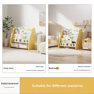 <span class=keywords><strong>Meuble</strong></span> de <span class=keywords><strong>rangement</strong></span> sur pied en plastique pour jouets d'enfants et livres d'images pour bébés, idéal pour les crèches et les jardins d'enfants (vente en gros) - Product Image 3