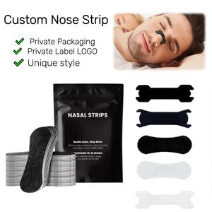 Bandes nasales personnalisées en tissu non tissé pour une meilleure respiration, un sommeil amélioré et une réduction du ronflement pour toutes les populations - Product Image 2