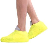 Protège-chaussures imperméables unisexe en silicone et PVC réutilisable antidérapant pour bottes de pluie, idéal pour les sports d'hiver et les couvre-chaussures d'été