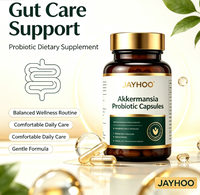 Capsules de probiotiques JAYHOO Akkermansia Muciniphila 5 milliards d'UFC, mélange prébiotique, complément alimentaire pour la santé intestinale