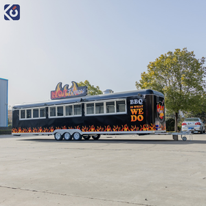 Remolque de Comida Móvil Comercial, Contenedor de Comida, Puesto de Comida con Interior de Acero Inoxidable para Pizza y Hamburguesas - Product Image 5