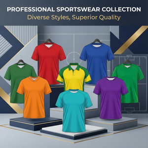 Camiseta de Fútbol Personalizada con Nombre y Número, <span class=keywords><strong>Ropa</strong></span> para Padres e Hijos, 100% Poliéster de Secado Rápido, Servicio OEM, Fútbol de Otoño - Product Image 4