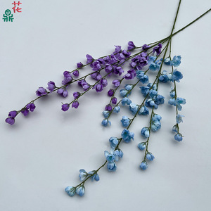 Flores Artificiales de Seda con Tallo en Espiral, Decoración Moderna para Bodas y Hogar, Adornos para Techo, Venta al Por Mayor - Product Image 3