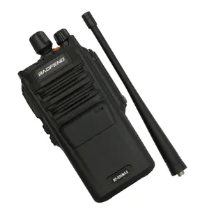 Baofeng BF-S56 עמיד למים 10W כוח ארוך טווח 16 ערוצים UHF 400-520 MHz ווקי טוקי