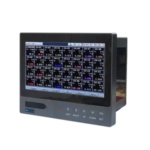 MPR5000SE:Color Touch Screen Display termopar RTD gravador Paperless com 2,4,6 entradas isoladas & alarme 2