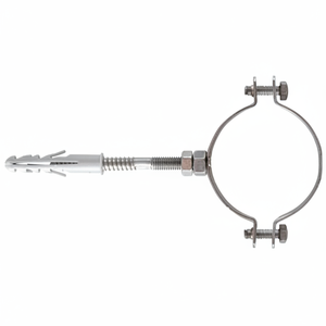 VRM INOX 76-80 3217 VORPA collare tubo in acciaio INOX con morsetti in Nylon - Product Image 1