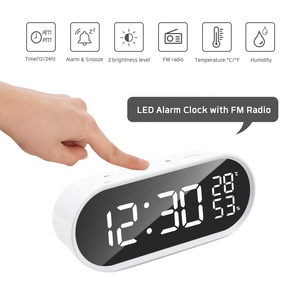 Evertop — réveil multifonction à Led, avec écran variable, Radio <span class=keywords><strong>Fm</strong></span>, réveil, ET572, - Product Image 2