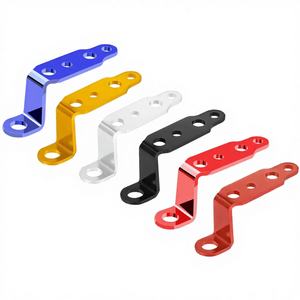 Support de fixation pour phare LED de moto en alliage d'aluminium Mocell, support de rétroviseur, extension de lampe, pince pour accessoires - Product Image 2