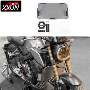 XXUN Moto Radiateur Grille Couverture Protection Refroidisseur Garde Grill pour Honda CB650R 2019 2020 <span class=keywords><strong>CB650F</strong></span> <span class=keywords><strong>2017</strong></span> 2018 2019 - Product Image 1
