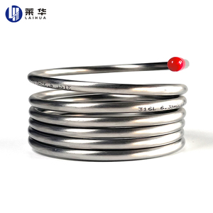 Tubería en Espiral para la Industria <span class=keywords><strong>de</strong></span> Fluidos, Tubo <span class=keywords><strong>de</strong></span> <span class=keywords><strong>Acero</strong></span> <span class=keywords><strong>Inoxidable</strong></span>, Tubería en Espiral Sin Costuras - Product Image 1