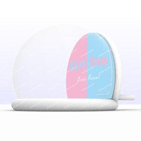 Dôme transparent gonflable de globe de révélation de genre géant à vendre