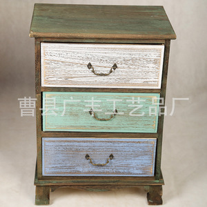 Meuble de rangement en bois pour salon avec tiroirs et paniers, organisateur multifonctionnel pour chambre à coucher - Product Image 2