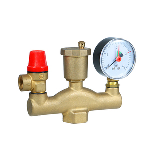 अनुकूलित पीतल बॉयलर वाल्व भागों को सुरक्षा वाल्व और वेंट वाल्व नियंत्रण संरचना के साथ सेट और हीटिंग सिस्टम के लिए 16 बार 110c - Product Image 1